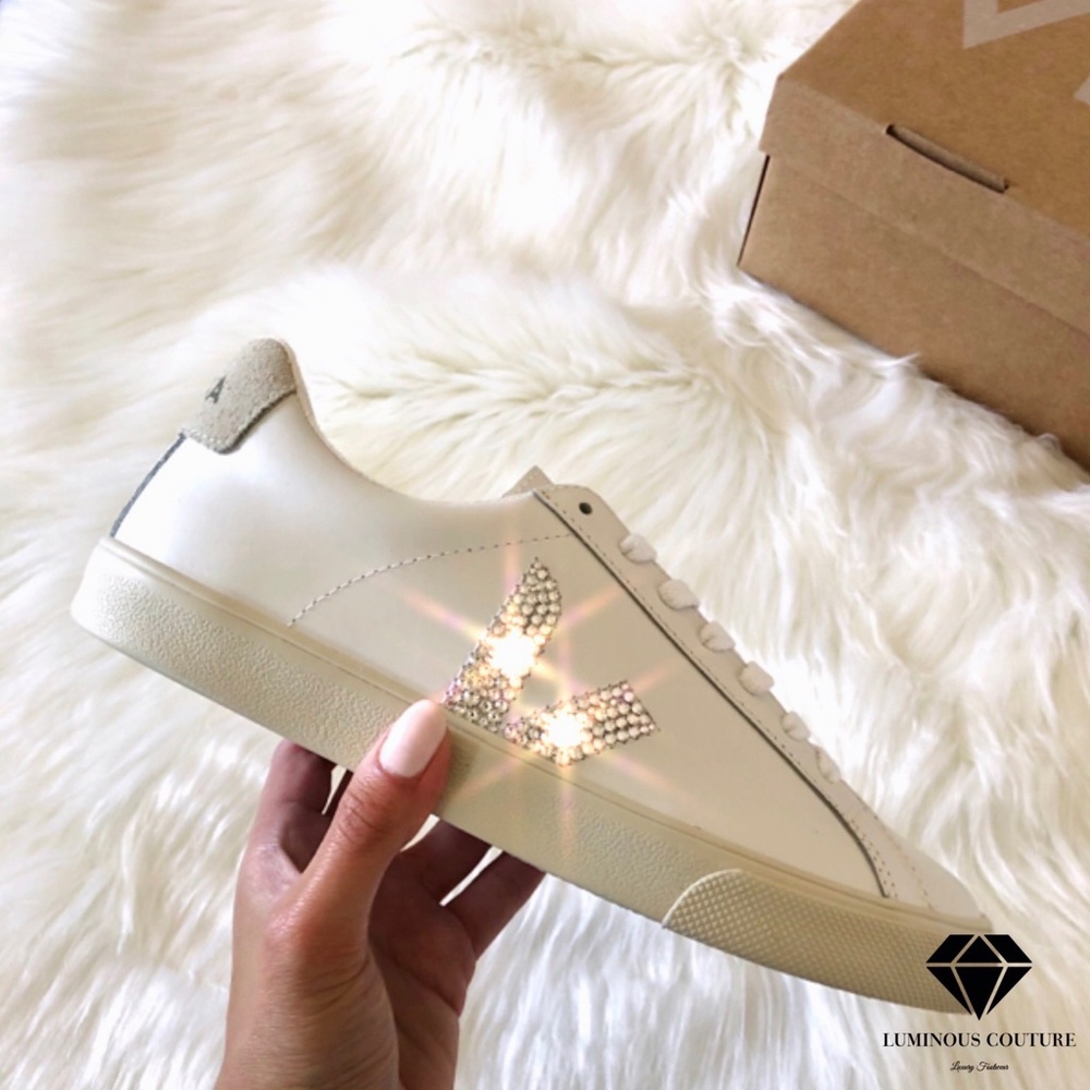 Swarovski® VEJA Esplar Leather Extra White